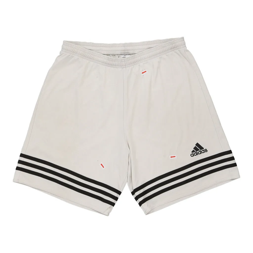 Adidas Sport Shorts - Medium White Cotton