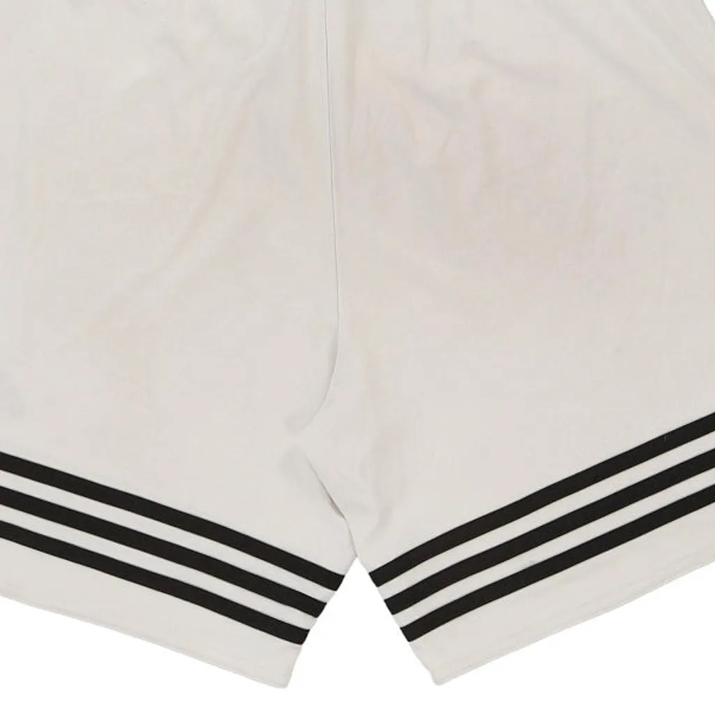 Adidas Sport Shorts - Medium White Cotton