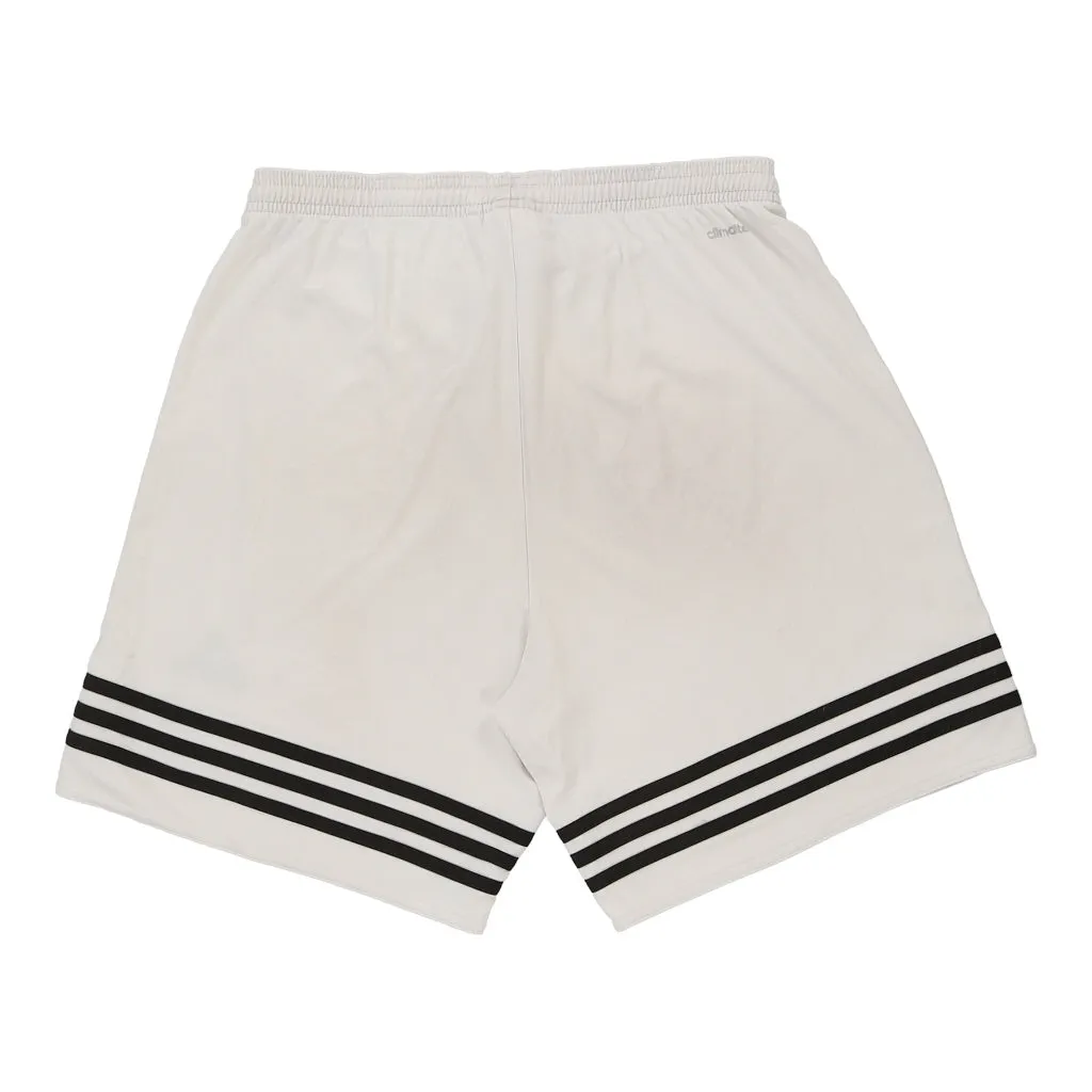 Adidas Sport Shorts - Medium White Cotton