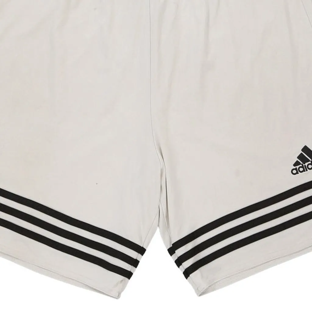 Adidas Sport Shorts - Medium White Cotton