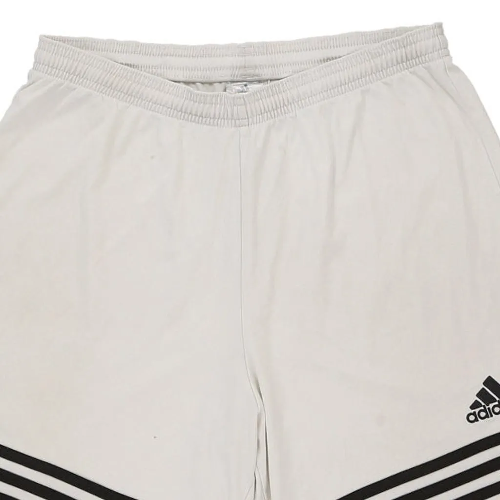 Adidas Sport Shorts - Medium White Cotton