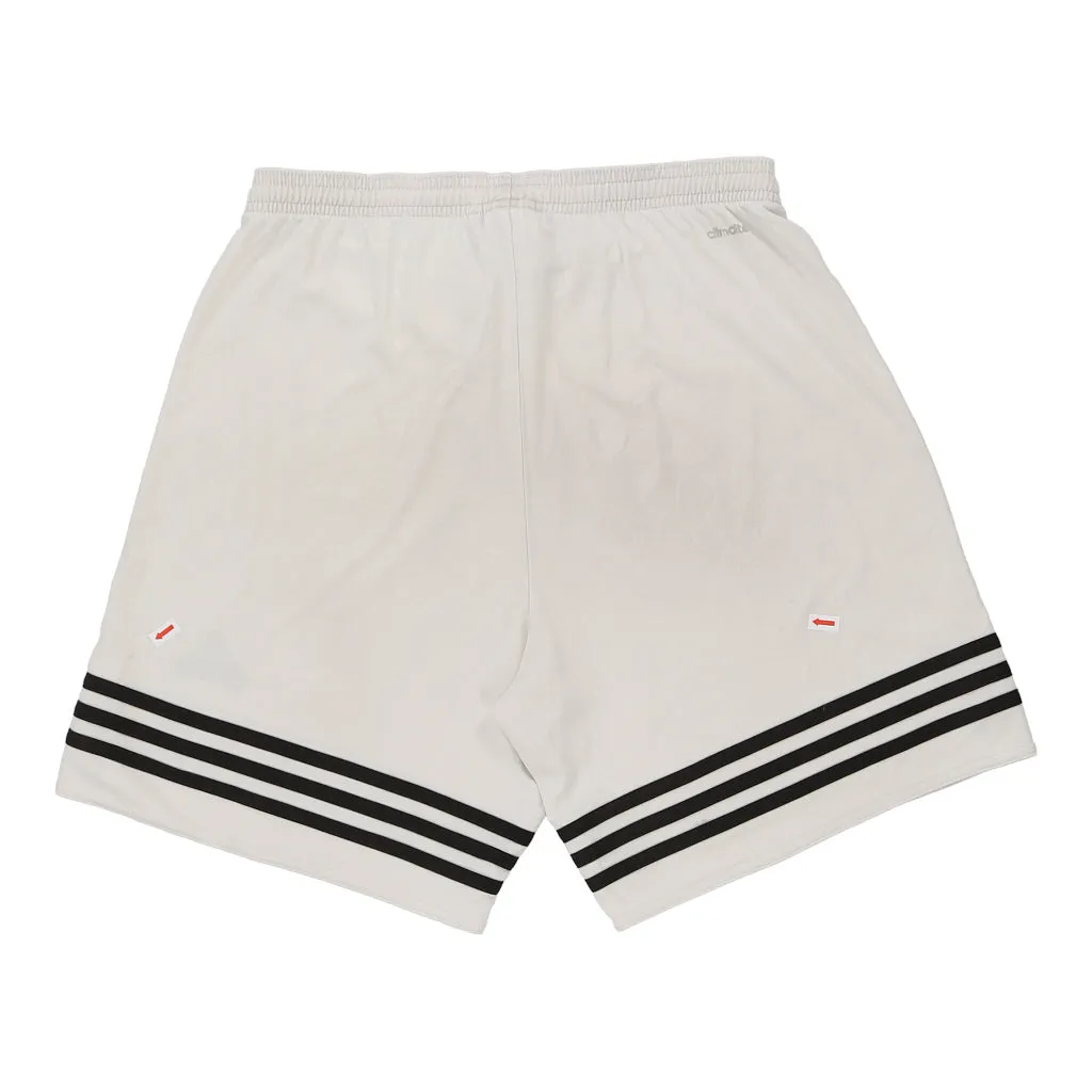 Adidas Sport Shorts - Medium White Cotton