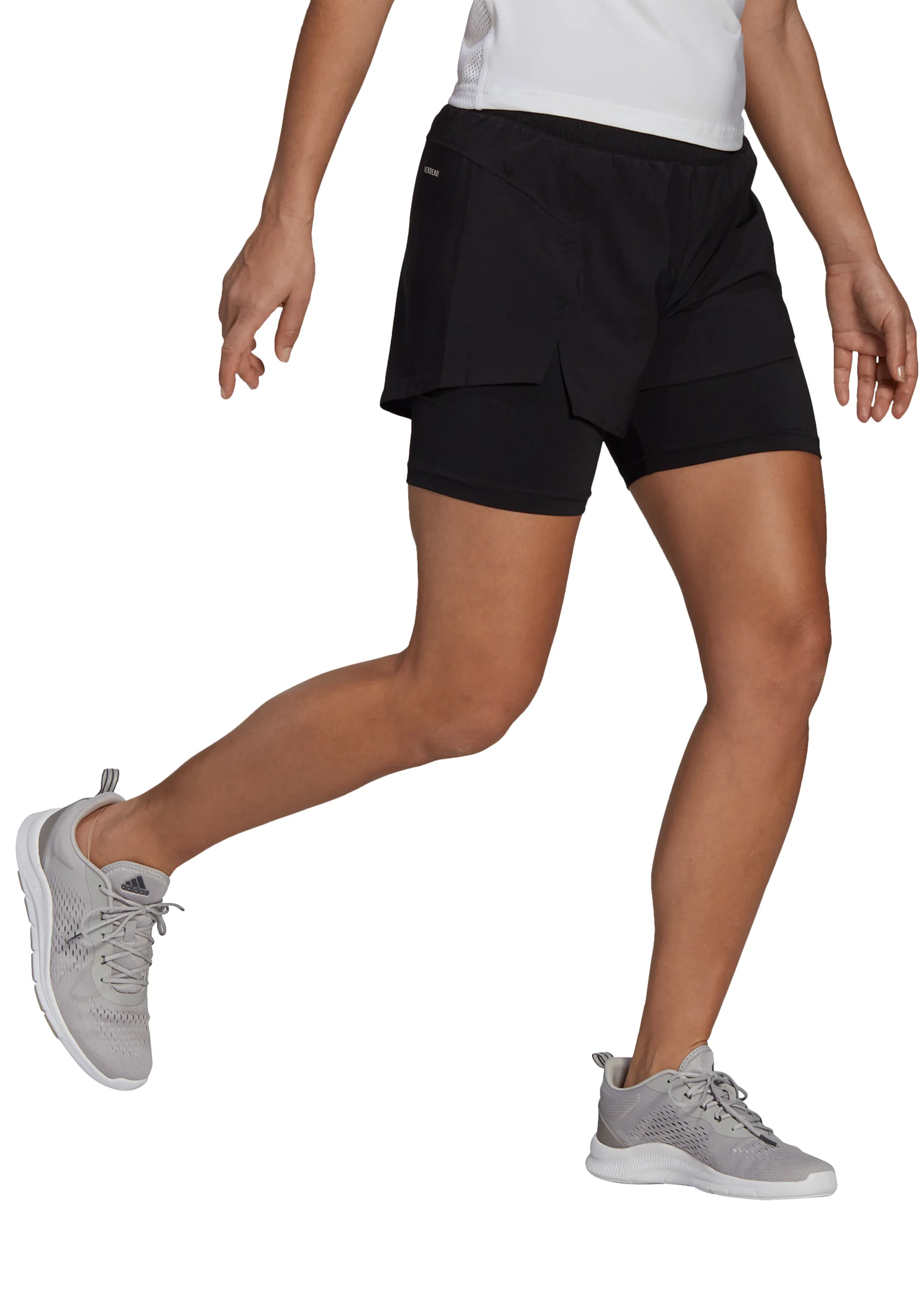 Adidas Womens Designed to Move 2-In-1 Sport Shorts <br> GL4033