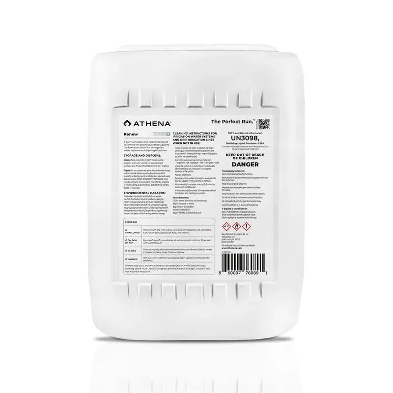 Athena Clean Line, Renew