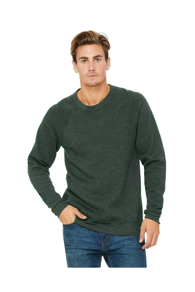 Bella Canvas 3901: Unisex Sponge Fleece Raglan Sweatshirt