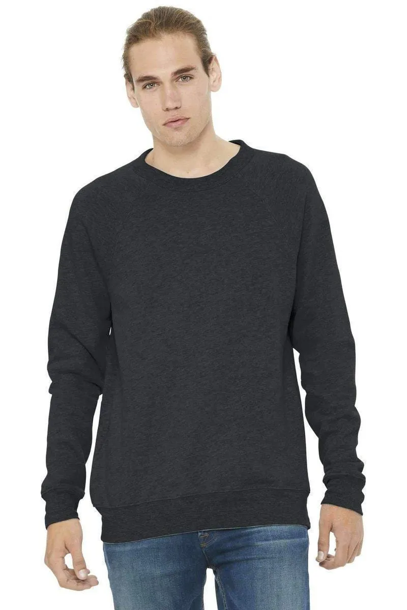 Bella Canvas 3901: Unisex Sponge Fleece Raglan Sweatshirt