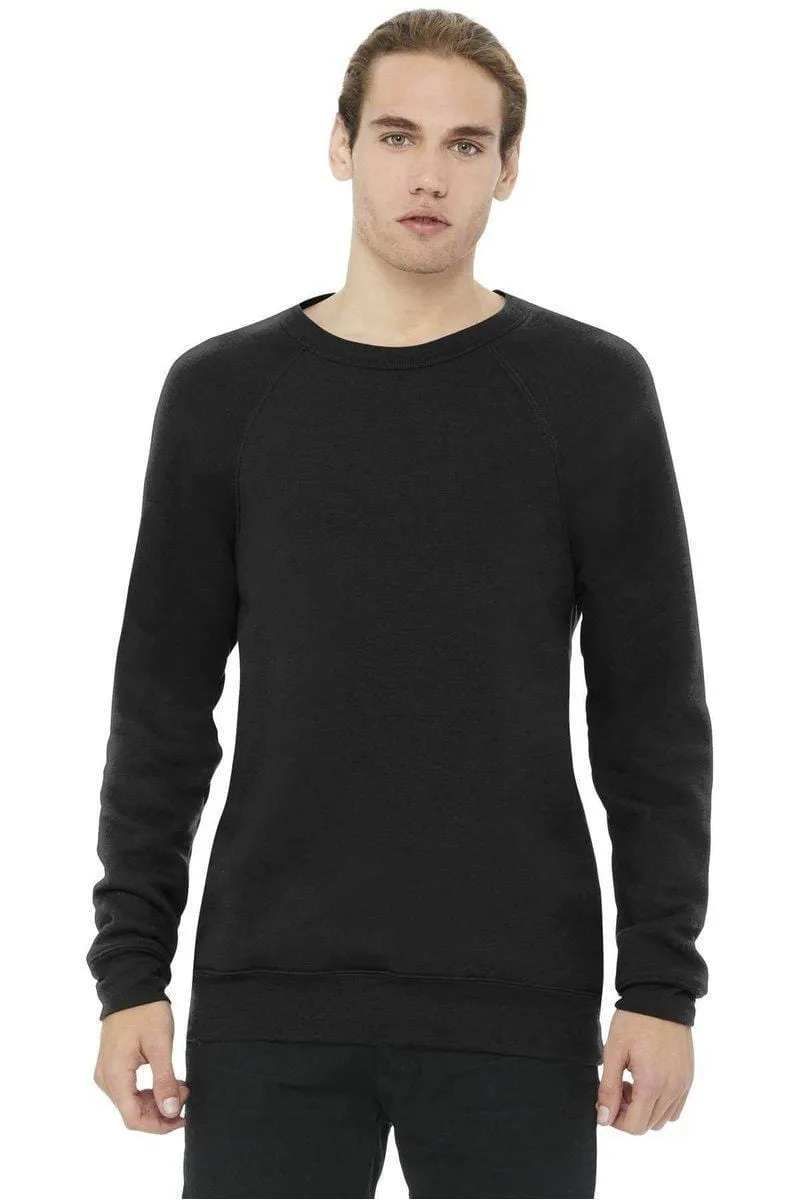 Bella Canvas 3901: Unisex Sponge Fleece Raglan Sweatshirt