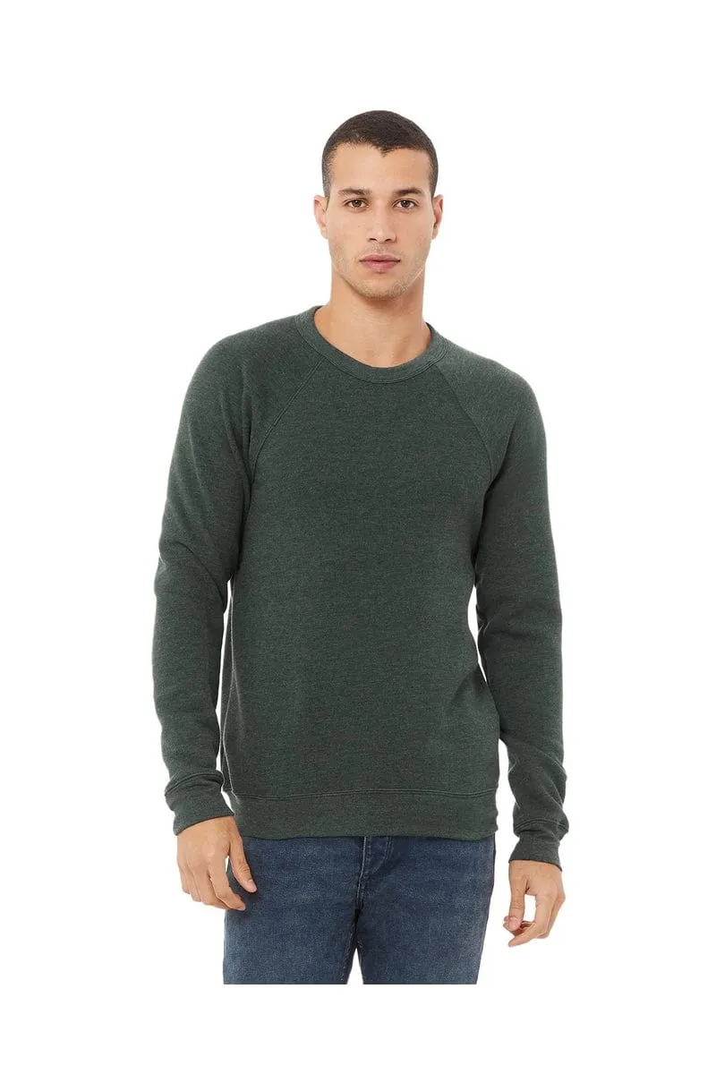 Bella Canvas 3901: Unisex Sponge Fleece Raglan Sweatshirt