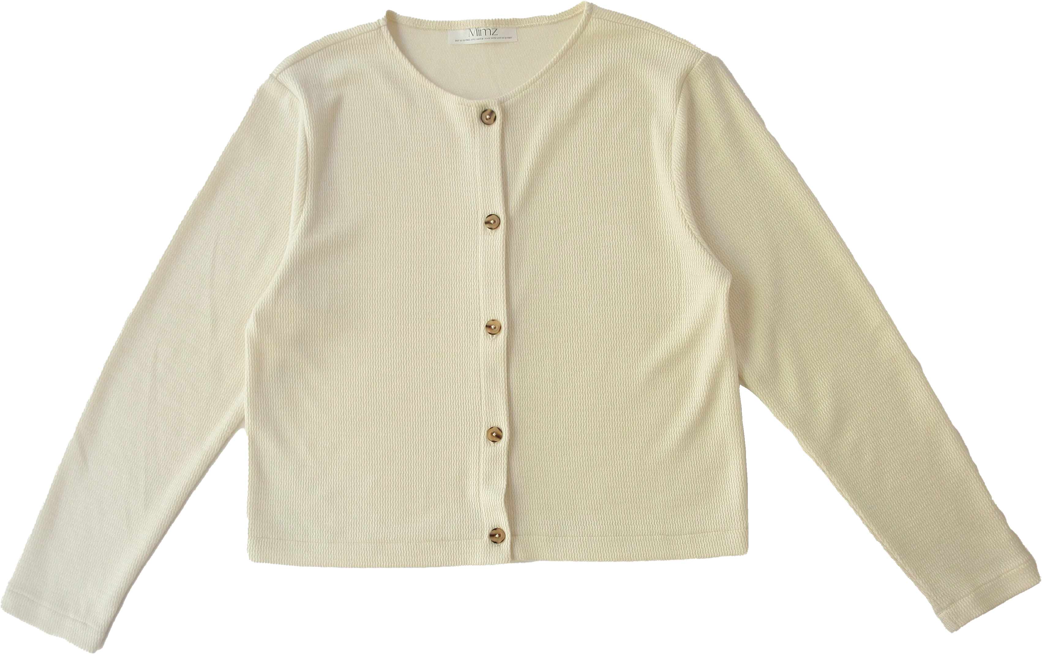 Cardigan - Tricot crème