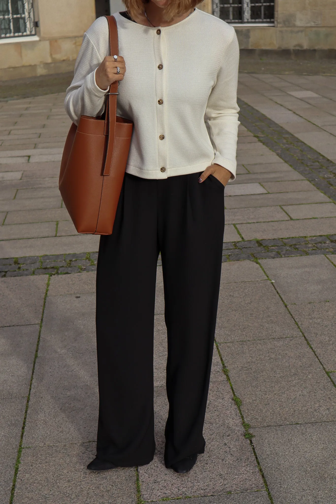 Cardigan - Tricot crème
