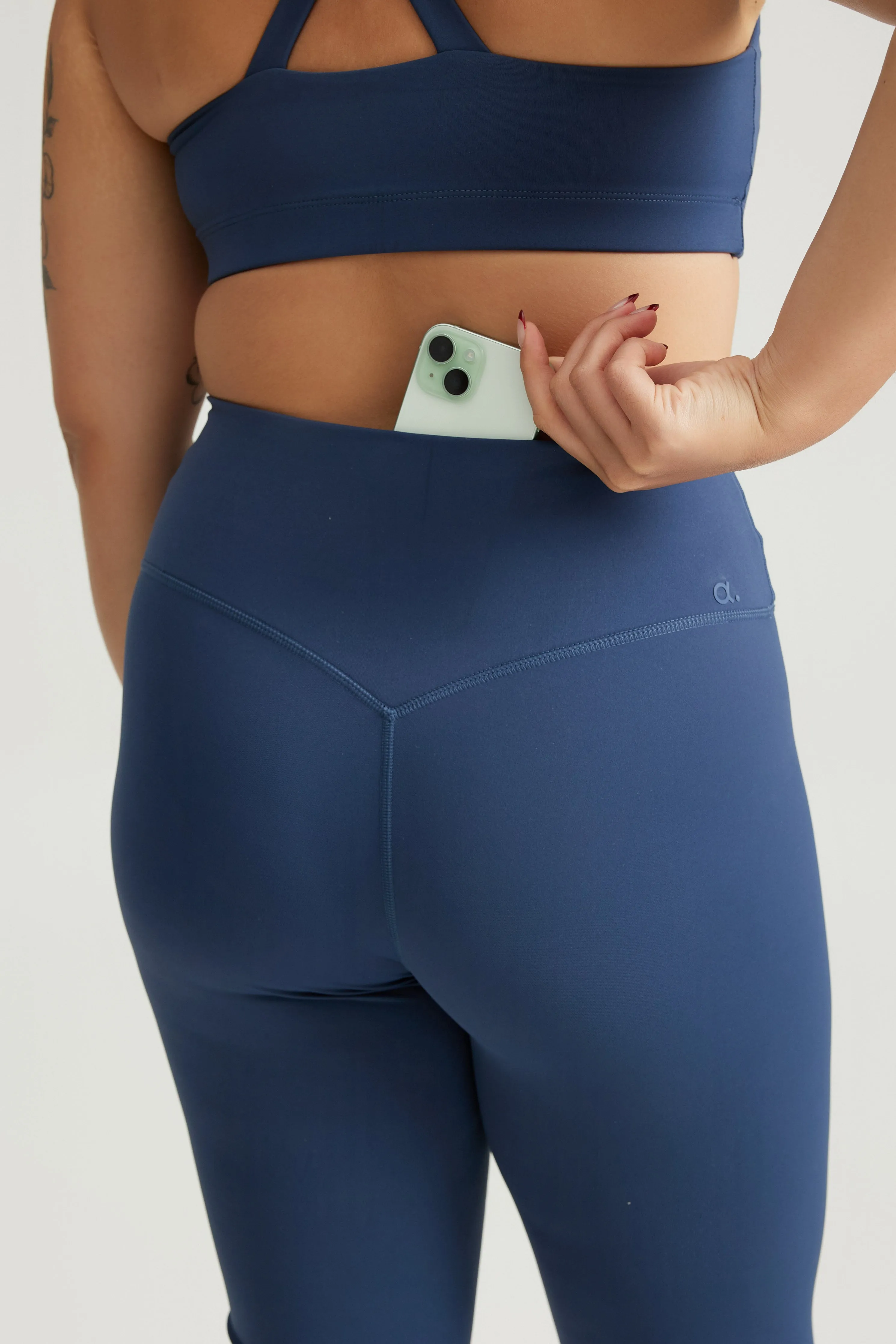 Classic Leggings (Full 24") in Caribbean