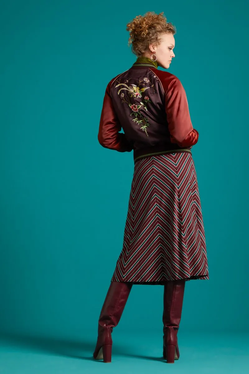 Dubbelzijdig draagbare bomberjack | King Louie reversible bomber jacket cherrybird
