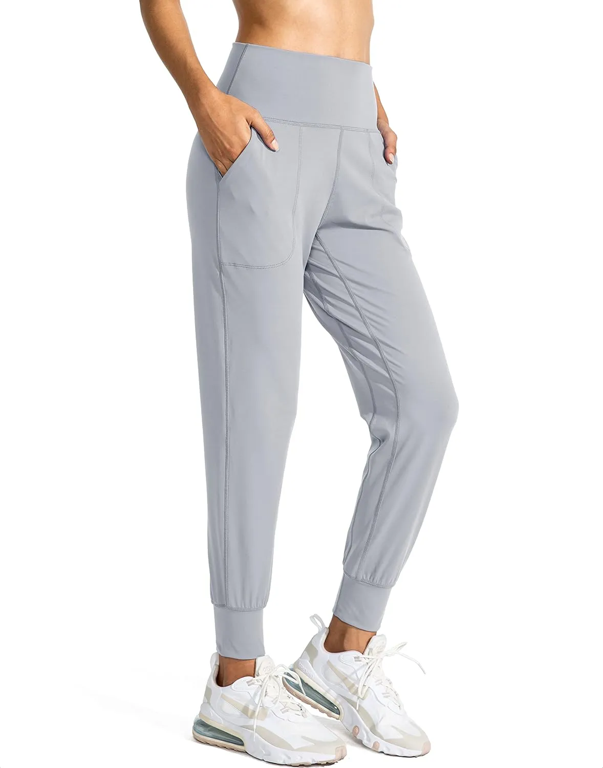 G Gradual Women's Joggers High Waisted Yoga Pants with Pockets Loose Leggings for Women Workout, Athletic, Lounge