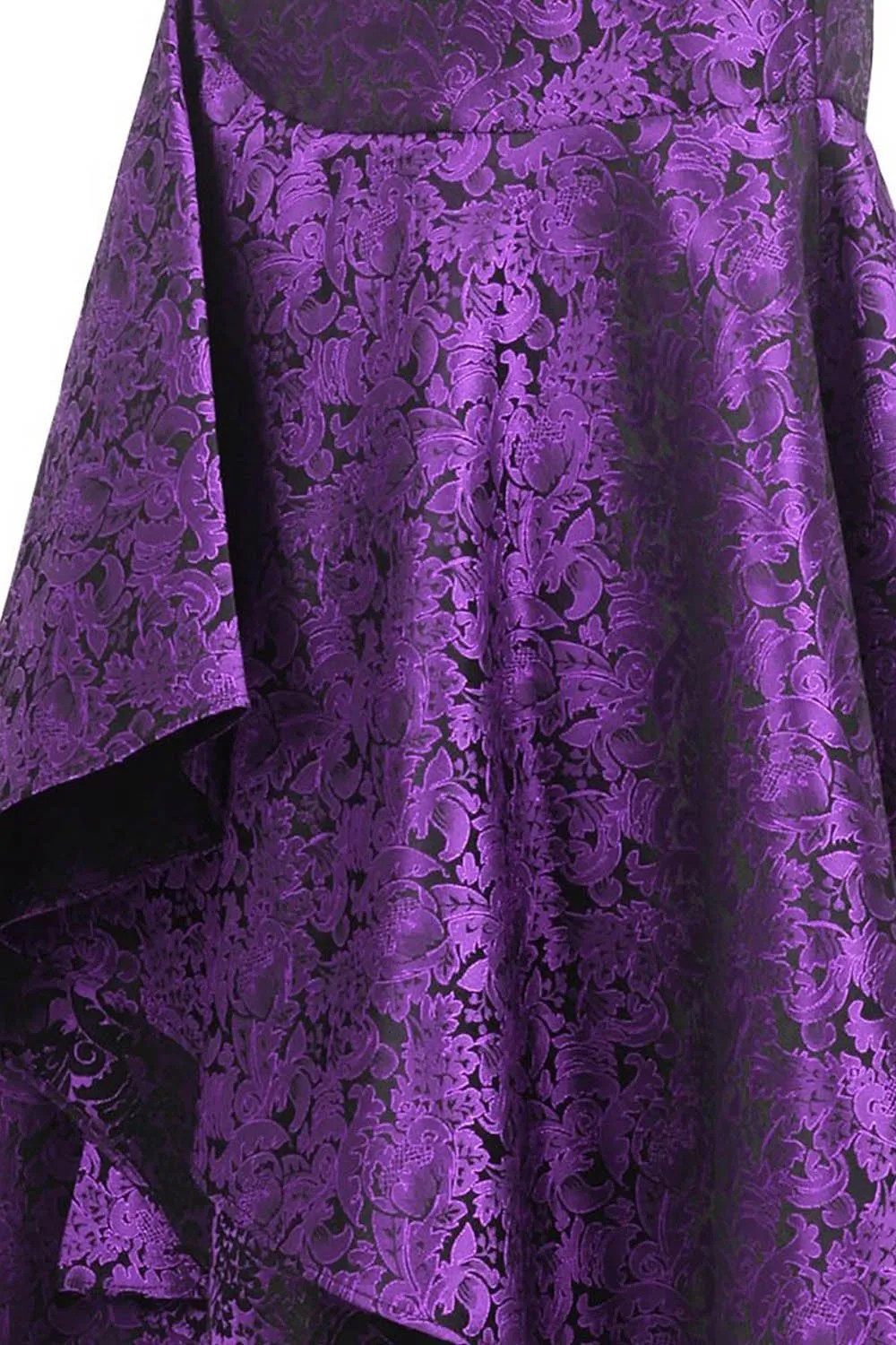 Jeanelle Gothic Brocade Ruffle Skirts