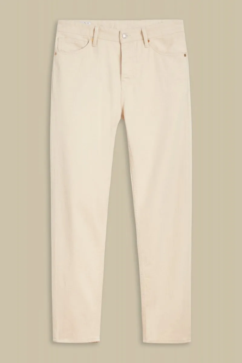 Jerrick Jeans | Clean Recycled Ecru