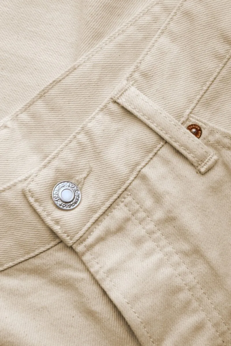 Jerrick Jeans | Clean Recycled Ecru