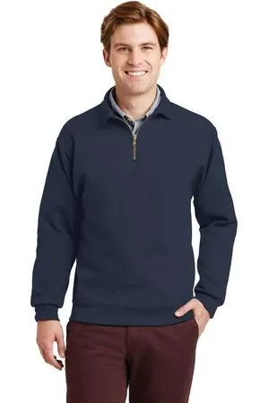 JERZEES?? SUPER SWEATS?? NuBlend?? - 1/4-Zip Sweatshirt with Cadet Collar Navy.44150