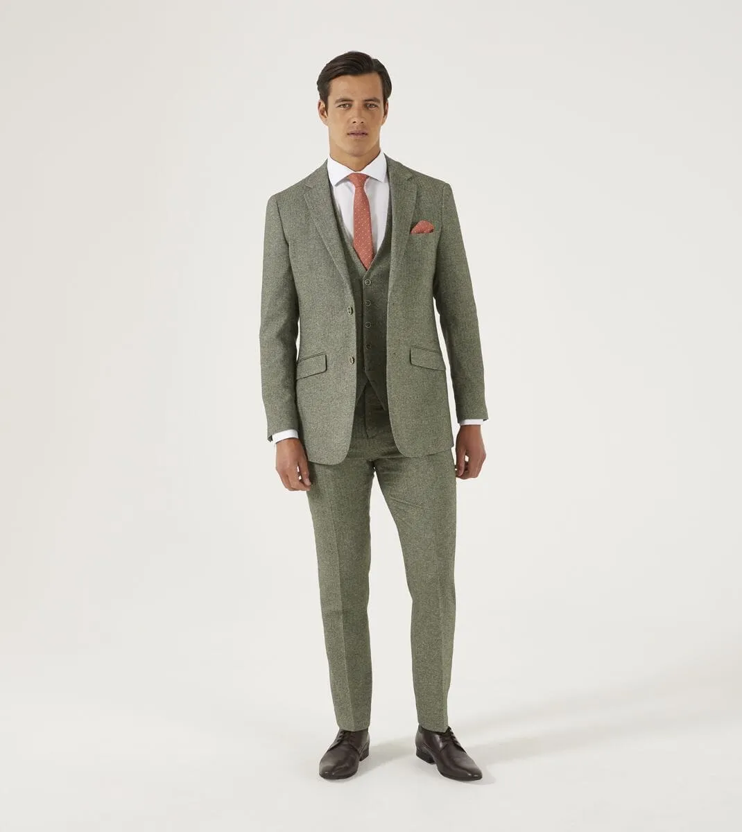 Jude Sage Herringbone Jacket