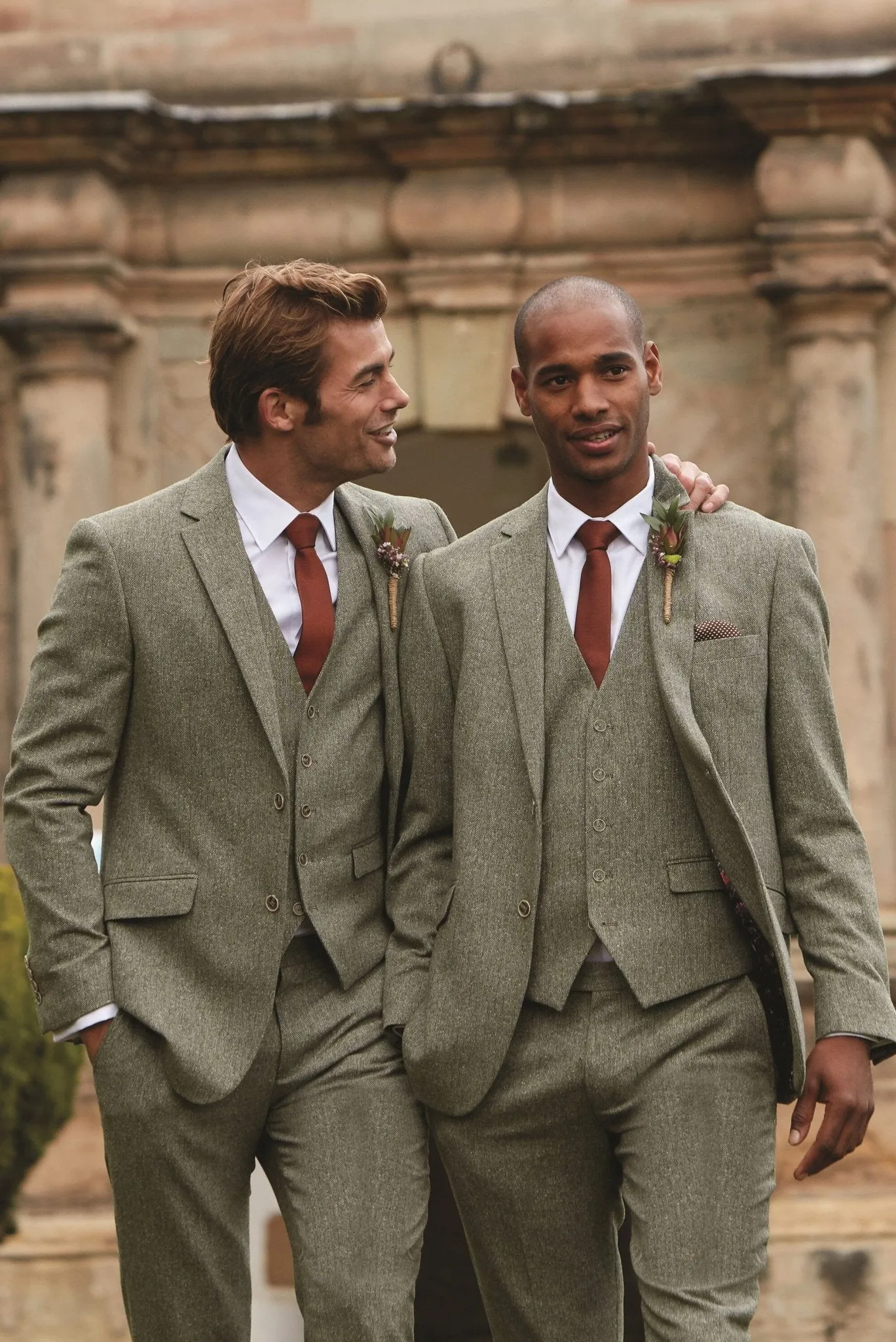 Jude Sage Herringbone Jacket