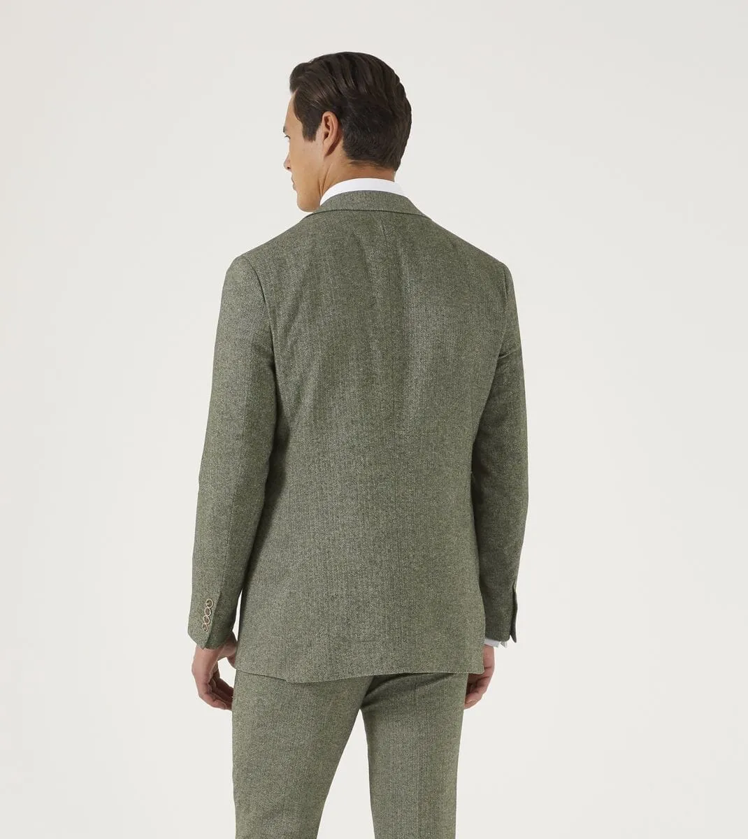 Jude Sage Herringbone Jacket
