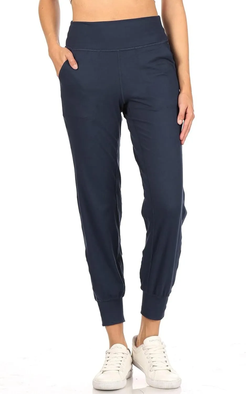 Leggings Depot ActiveFlex Jogger Yoga Pants for Women with Pockets