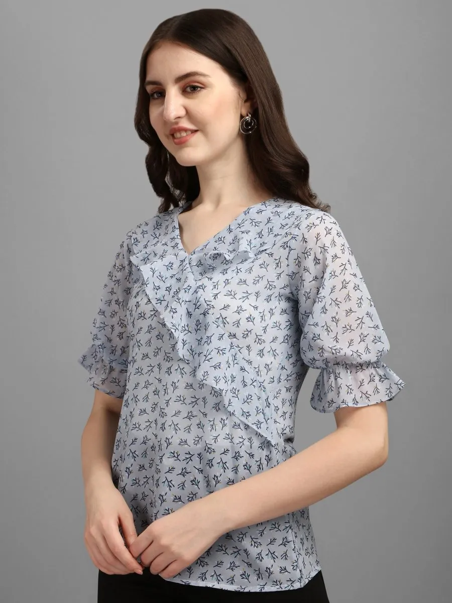 Minimal Grey Women's Top