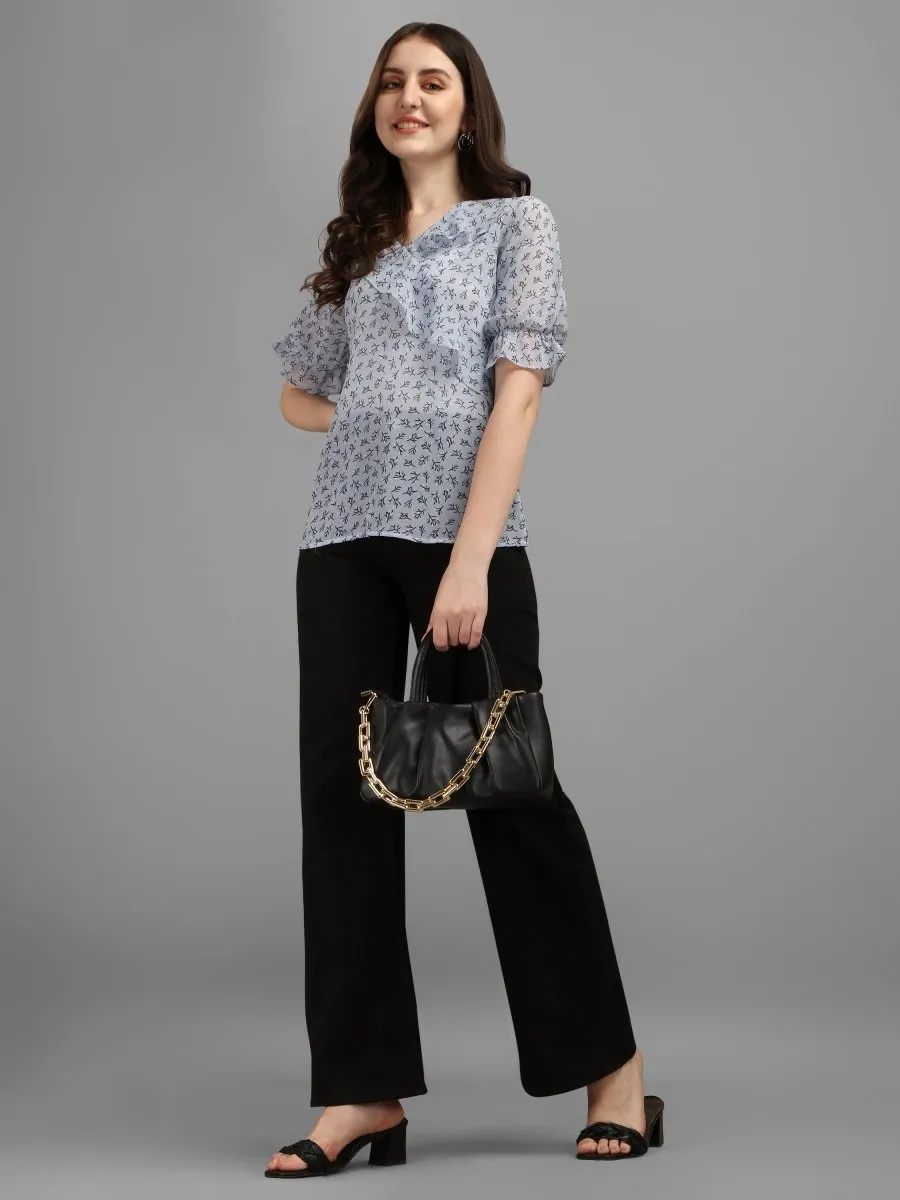 Minimal Grey Women's Top