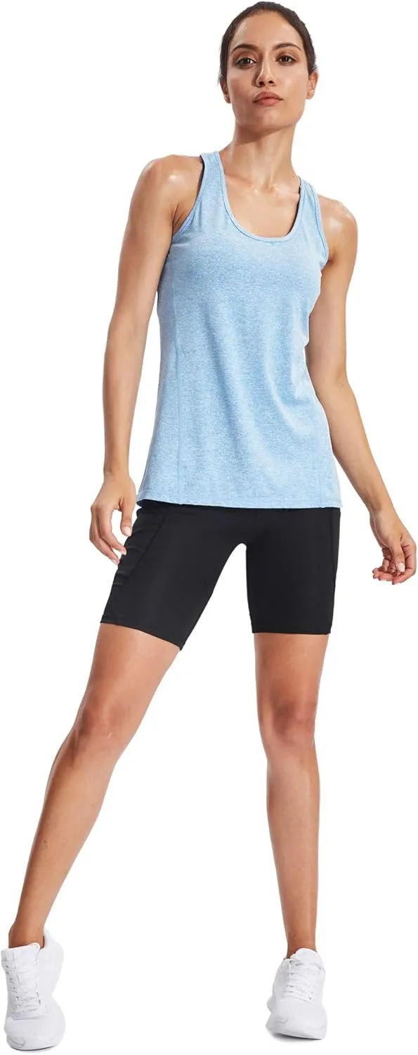 NELEUS Women's Workout Tank Top Racerback Yoga Tanks Athletic Gym Shirts