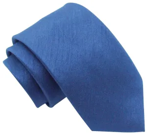 Ocean Blue Shantung Boys Ties
