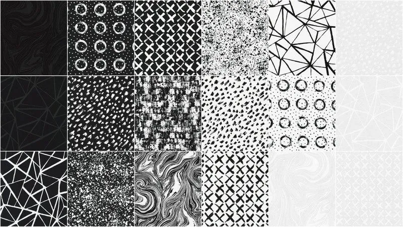 Pen and Ink Ten Squares