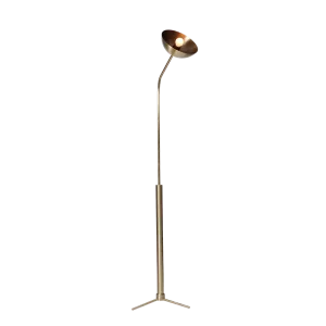 Rhythm Floor Lamp Brass Dome