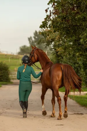 Riding Tights Emerald Green