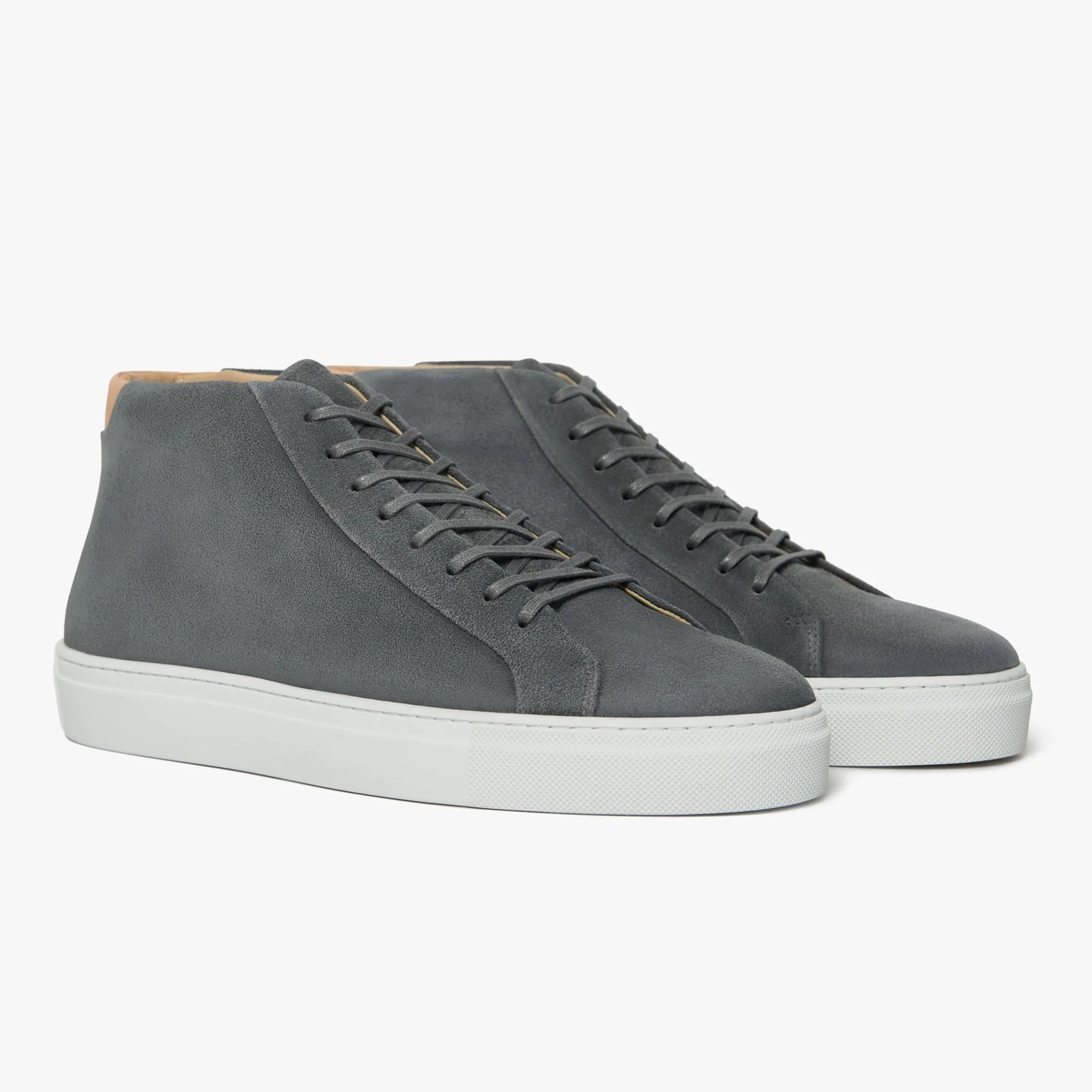 Series 4 Smoke Grey Suede Mens